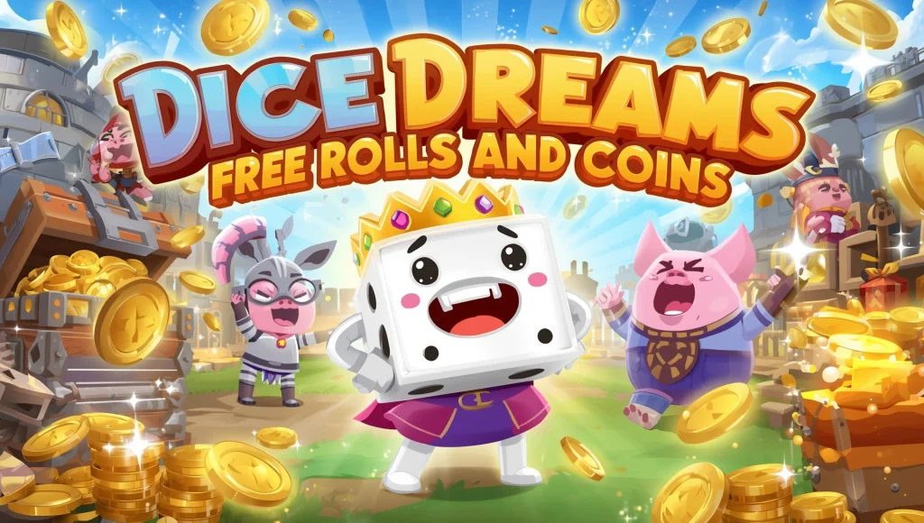 Dice Dreams Free Rolls and Coins Instantly – 100% Working Guide