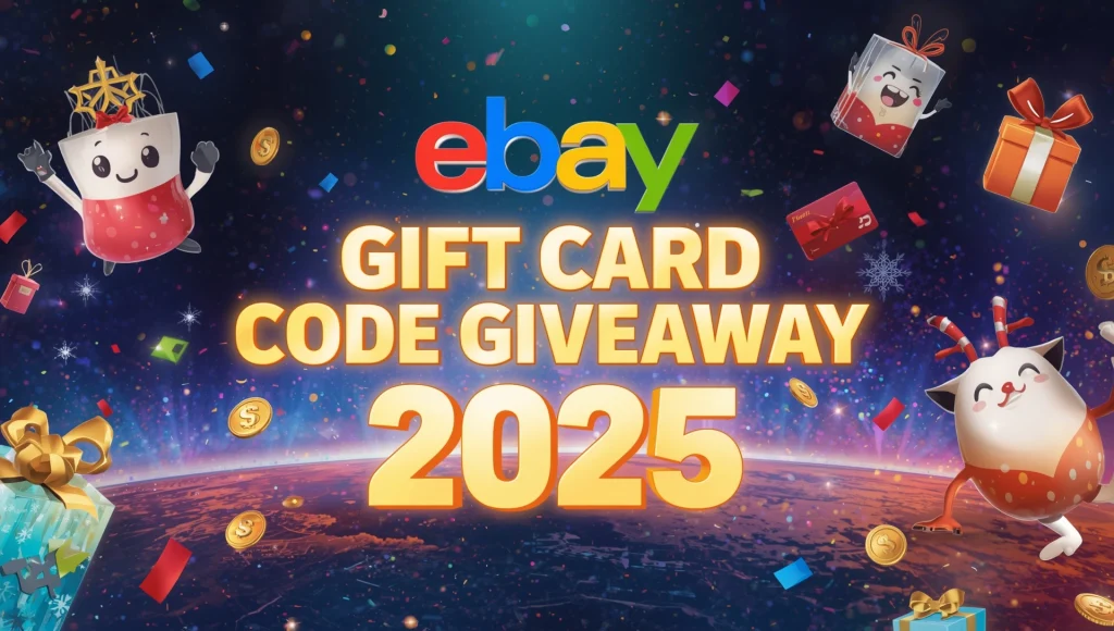 eBay Gift Card Code Giveaway 2025 – Safe & Legal Ways to Win