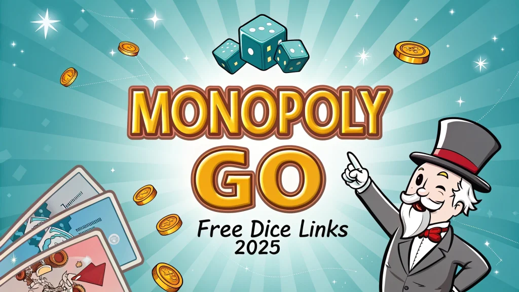 Monopoly Go Free Dice Links 2025 – 100% Working Daily Rewards