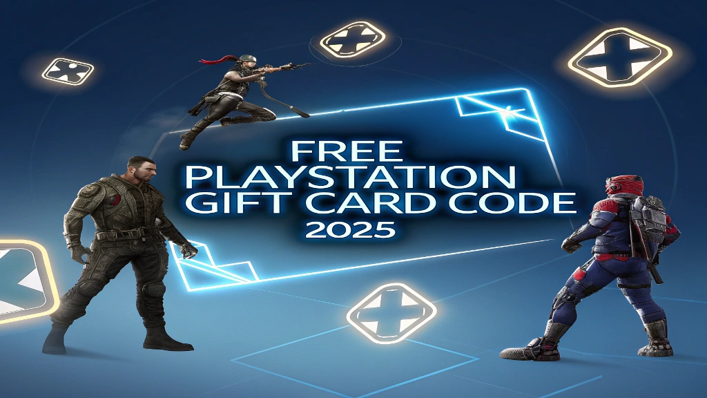 Latest PlayStation Gift Card Code Giveaway 2025 – Claim Free PS Credits